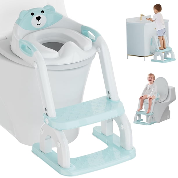 Asiento de Entrenamiento para Orinal Koyosnier con Escalón y Altura Ajustable