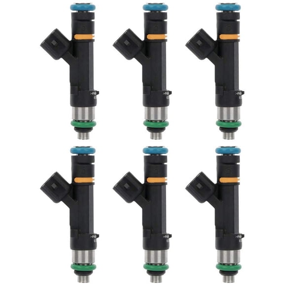 Fuel Injectors ECCPP 6pc 4 Hole Fuel Injector Kit 0280158119 fit for Chrysler Town & Country 3.8L 08-10 Dodge Grand Jeep Wrangler 3.8L Fits select: 2008-2010 CHRYSLER TOWN & COUNTRY TOURING