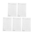 thumbnail image 4 of Golf Score Cards on Coated Paper for Record Use Portable with Smooth Writing Experience 5 Pieces, 4 of 8