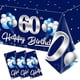 thumbnail image 1 of wonima02 3 Pack Blue Silver 60th Birthday Tablecloth Decorations for Men, Navy Blue Happy 60 Table Cover Party Supplies, Sixty Years Old Birthday Disposable Table Cloth for Indoor Outdoor, 1 of 1