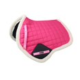 thumbnail image 1 of Protector de silla de montar para caballo, almohadilla absorbente de sudor, práctico y resistente al desgaste. Rosa, 1 of 9