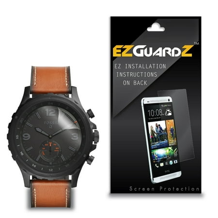 (1-Pack) EZGuardZ Screen Protector for Fossil Q Nate (Ultra Clear)