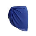 thumbnail image 2 of Eigraketly Sarong Coverups Traje de baño Wrap Traje de baño Protección solar Ropa de gasa con corbata abierta ajustable Traje de baño para Traje de baño Armada Eigraketly OD017123-10, 2 of 6