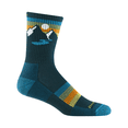 thumbnail image 4 of Darn Tough Men's Sunset Ridge Micro Crew Lightweight with Cushion Sock (Style 1997), Large, Bottle & Charcoal (Variety Pack), 4 of 8