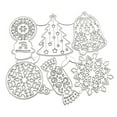 thumbnail image 2 of Christmas Tree Snowflake Candy Embossing Knife Mould Carbon Steel Cutting Dies Stencil DIY Scrapbooking Album Paper Card Template Mold Embossing, 2 of 9