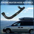 thumbnail image 3 of Conjunto de manguera de calentador de motor No.04781608AC para Dodge Caravan 3.3L 2001-2007 Metal Negro 1 Pc, 3 of 7