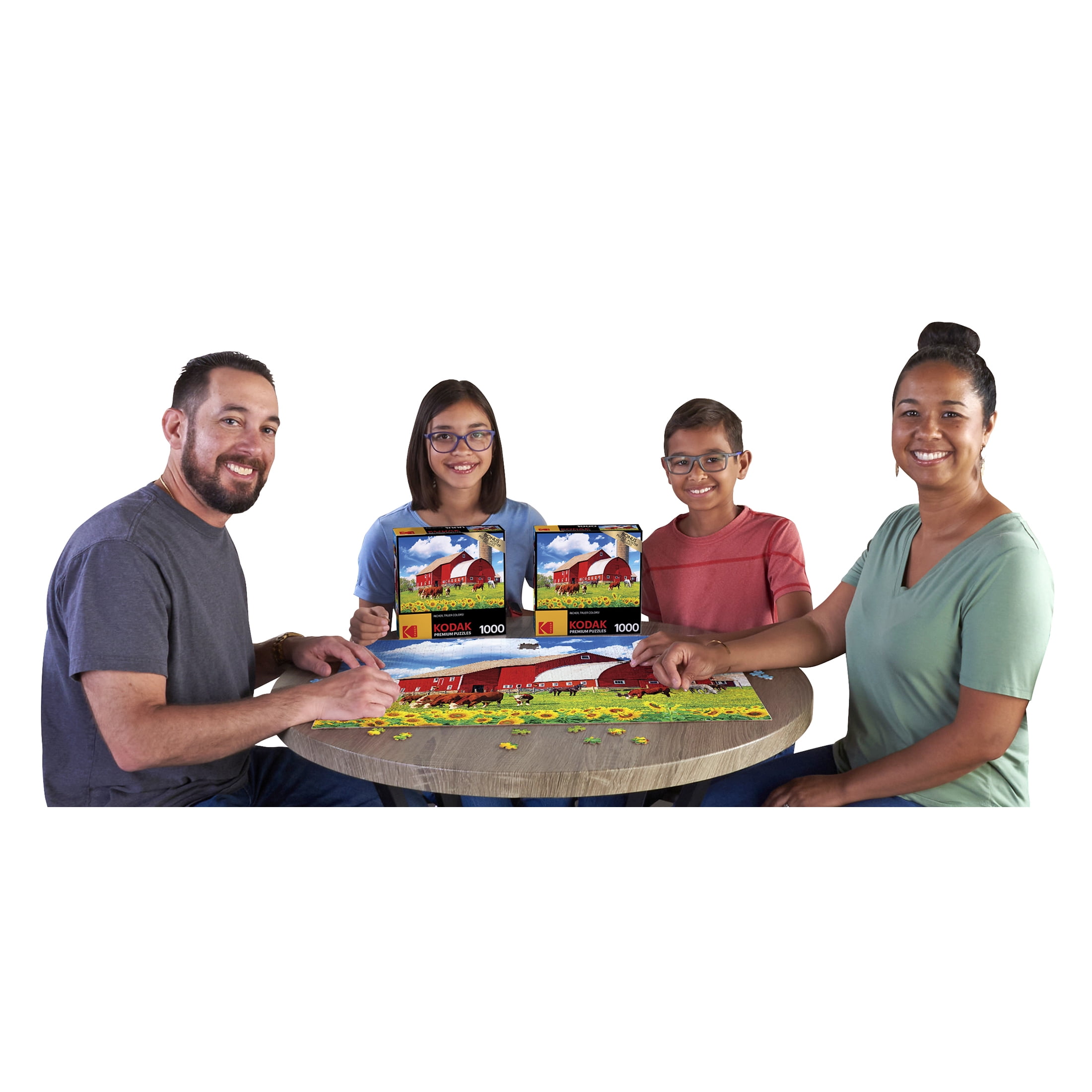 Cra-Z-Art Kodak 1000-Piece On the Farm Adult Jigsaw Puzzle