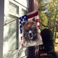 thumbnail image 2 of Elo Dog American Flag Flag Canvas House Size, 2 of 4