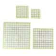 thumbnail image 2 of Oubit Clear Quilting Ruler,4pcs Acrylic Quilting Ruler Clear Acrylic Ruler Fabric Cutting Ruler Elevated Design, 2 of 9