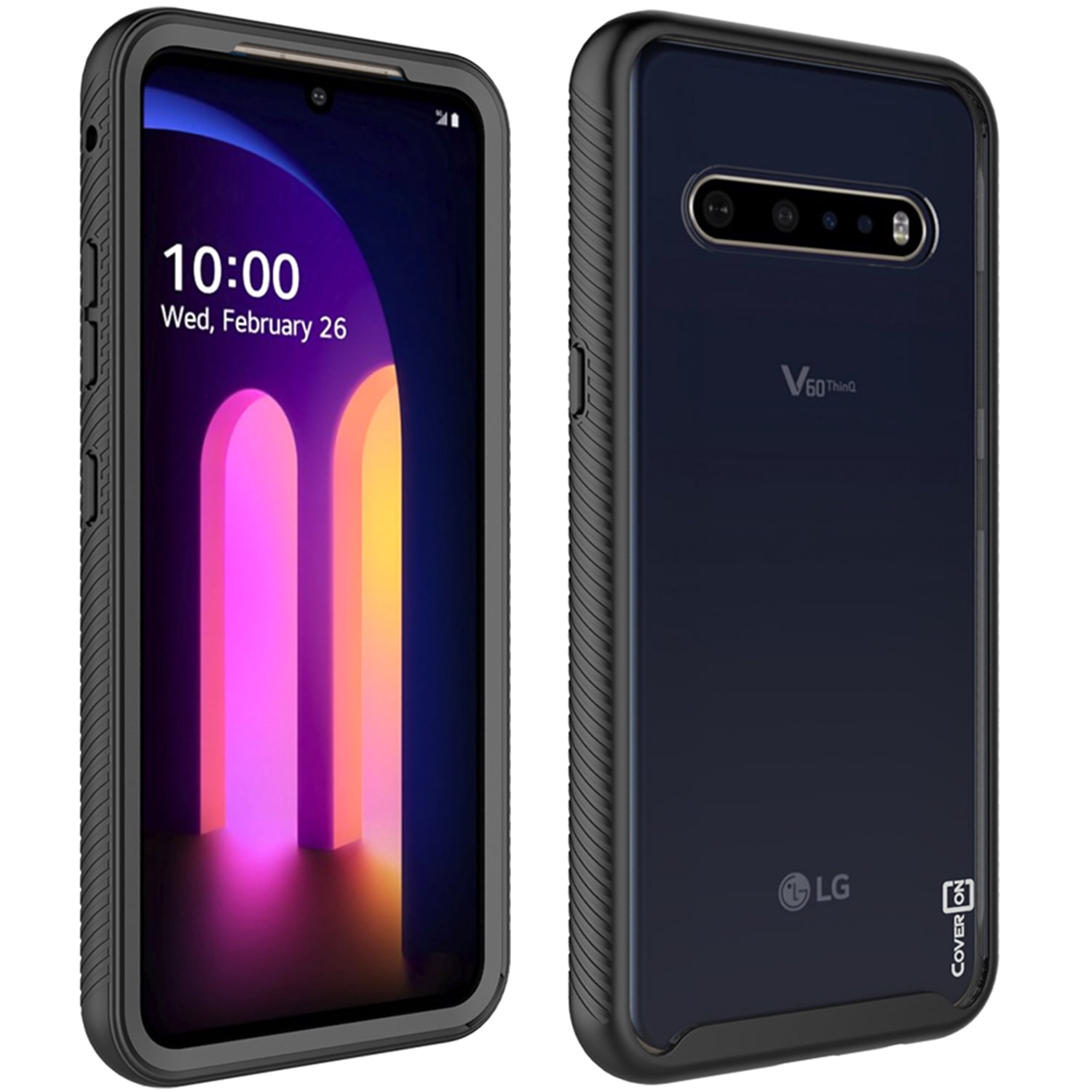 CoverON LG V60 ThinQ 5G Case Heavy Duty Full Body Slim Fit Shockproof