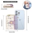 thumbnail image 3 of GAEKEAO Small Wallet for Women RFID Blocking Bifold Card Holder Vegan Leather with Zipper Coin Pocket, ID Window, 3 of 9