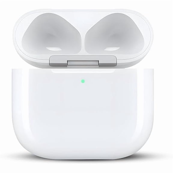 mjw001 Compatible for AirPods 4 Charging Case Replacement AirPod 4th Generation with Wireless Charging Bluetooth Pairing Sync Button (No Earbuds) (Compatible for AirPods 4th)