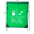 thumbnail image 2 of Power Lifting Backpacks, Extreme Fitness Drawstring Bags Weightlifting Gym Bags - Workouts, 2 of 2