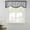 Gray, variant on White Greek Key Tie Up Valance Curtains for Windows, Kitchen Curtains Window Treatments, Geometric Greece Ancient Farmhouse Geo Short Window Shades Valances for Bedroom Bathroom Cafe 54"x18"
