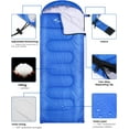 thumbnail image 4 of Sportneer Sac de Couchage Imperméable 3-4 Saisons, 4 of 7