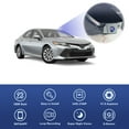 thumbnail image 4 of Fitcamx 4K Dash Cam Compatible with Toyota Camry 2018 2019 2020 L LE SE XSE XLE TRD, OEM Factory Look, WiFi Connect & APP, 64GB Card, 4 of 6