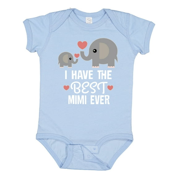 Inktastic Grandchild Best Mimi Ever Boys or Girls Baby Bodysuit