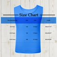 thumbnail image 4 of hengsof Children's Summer Crew Neck Vest T-Shirt Comfortable Breathable Top Suitable for Children Teenager Practice Sports Lightweight Basketball Jersey, 4 of 4