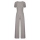 thumbnail image 4 of ICHUANYI Clearance Women's Summer Short Sleeve Crewneck Tops Long Pants Comfortable Homewear Two-piece Set(Gray, S) ICHUANYI WER2023081014765, 4 of 5