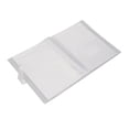 thumbnail image 1 of Libro de Almacenamiento de Pegatinas de Arte de Unas, Organizador de Calcomanías de Unas de Cubierta Dura Esmerilado Transparente Vacío para Hogar, 1 of 7