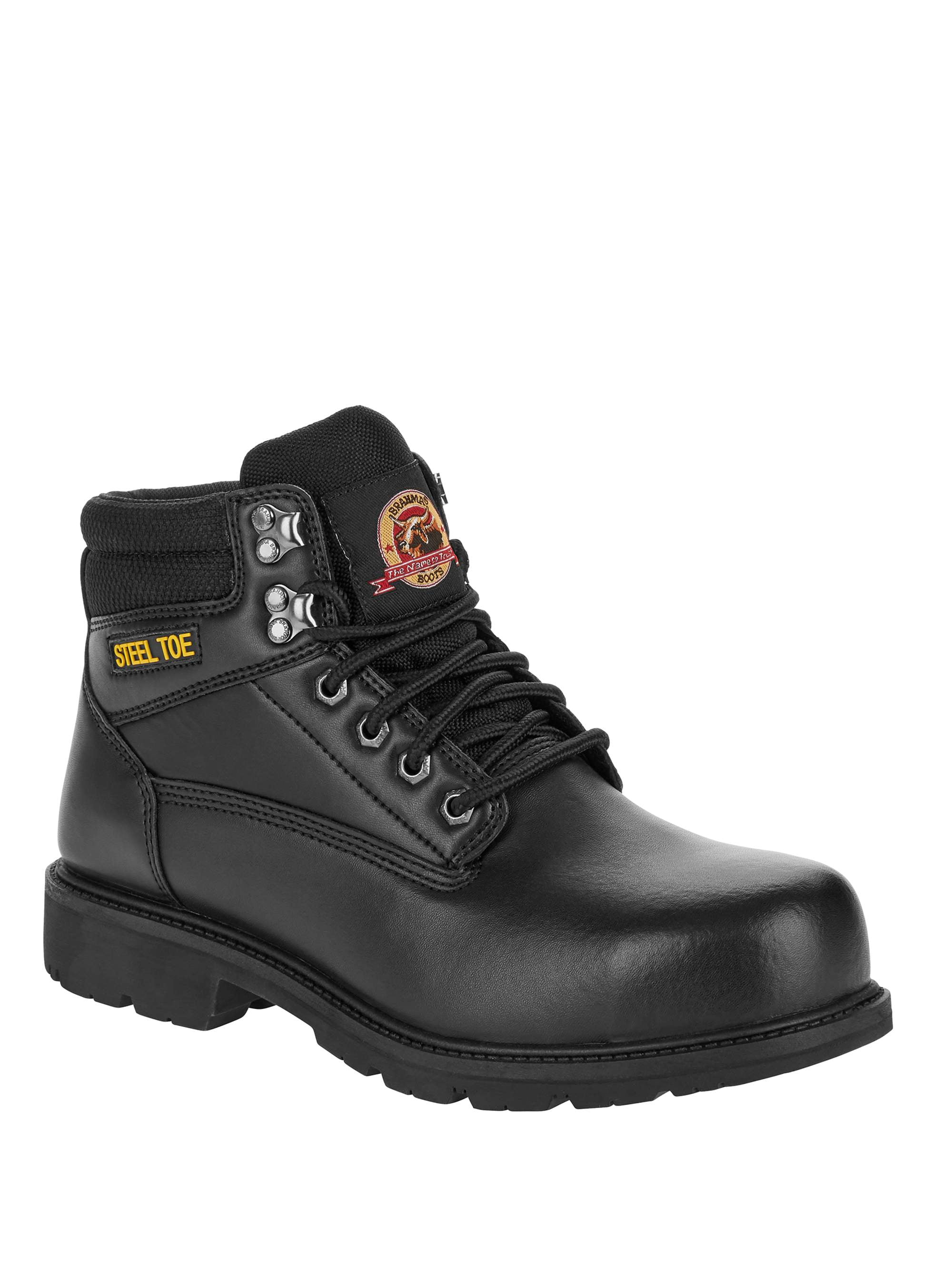 Dickies Men's Escape Mid-Top Leather Industrial and Construction Shoe ASTM Black 