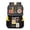 D, variant on Retro Arcade Core Casual Backpack - Large Capacity Laptop Bag with USB Charging Port for All Age - Stylish Anti-Theft Daypack for College, Work, Travel & Daily Commute