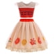 thumbnail image 2 of Niñas Moana Aventura Vestido Falda Conjunto Princesa Vestir Disfraz de Halloween, 2 of 5