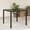 Brown, variant on vidaXL Patio Table with Glass Top Outdoor Furniture Dining Table Poly Rattan