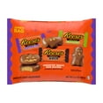 thumbnail image 2 of Reese's Assorted Milk Chocolate Snack Size Peanut Butter Shapes Halloween Candy, Jumbo Bag 14.4 oz, 2 of 9