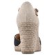 thumbnail image 5 of Sandalia de Cuña Espadrille Mamba de WHITE MOUNTAIN en Tela Negra, 5 of 7