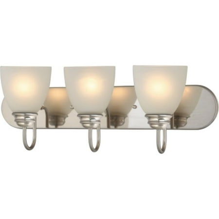 

Volume Lighting V1983 Mari 3 Light 24 Wide Bathroom Vanity Light - Nickel