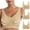 Beige, variant on Loopsun Plus Size Bras for Women, 3PC Ladies Traceless Comfortable No Steel Ring Breathable Gathering Bra Woman Underwear Watermelon Red XL