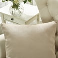 thumbnail image 4 of Home Soft Things Milliken Plush Throw Pillow Cover 2 Piece Set - Oatmeal - 20" x 20", 4 of 4