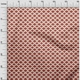 thumbnail image 3 of oneOone Polyester Spandex Orange Fabric Asian Kilim Craft Projects Decor Fabric Printed By The Yard 56 Inch Wide, 3 of 5
