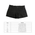 thumbnail image 2 of Panty de levantador de glúteos para mujer Panty de glúteos abiertos Encantador Pantalones cortos eróticos huecos Ropa interior de lencería, Negro, M Yuarrent XX0123-02B, 2 of 7