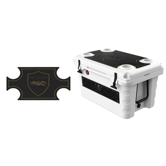 Wet Sounds SHIVR-55 Cooler GatorStep Top Skin Kit - Black Over Whiskey