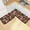 Colorful Leopard Skin Heart, variant on Dailycode 2 Pcs Kitchen Rug Set Non Slip Absorbent Soft Floor Mats for Kitchen Bathroom Cute Cartoon Bees and Flower 19.7"x27.6"+19.7"x47.2"