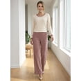 thumbnail image 2 of Conjunto 2 Piezas Blusa Manga Larga Y Pantalón Ajuste Cómodo Sofisticado para Mujer, 2 of 5