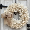 thumbnail image 5 of Easter Decor Spring Wreaths for Indoors, Outdoor Front Porch Decor Window Hanging Wreath with Bow, Indoor Holiday Wreath Farmhouse Wreath, 5 of 7