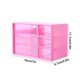 thumbnail image 2 of Pendientes para Mujeres Joyería Caja Organizador Anillo Bolsa de Viaje Joyería Collar Pendiente Organizador Mujeres Transparente, 2 of 6