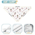 thumbnail image 6 of Dog Bandana 2 Pack,Ballet Princess Pattern Bandanas for Dogs,Cat Bandana,Small/ Large Dog Bandana 2 Size,Dog Bandanas, 6 of 6