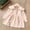Beige, variant on Kids Toddler Baby Girls Long Sleeve Patchwork Ruffled Sweater Princess Dress Outfits 18-24 Months