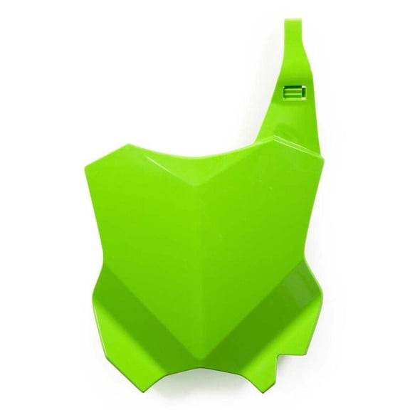 Acerbis Front Number Plate (Green) for 17-18 Kawasaki KX250F, 2449390006, One Size