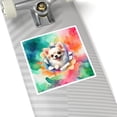 thumbnail image 4 of Funny Watercolor Adorable Chihuahua Peeking Through Torn Paper Effect Vinyl Sticker Dog Lover Gifts Idea Waterproof Decal Art Decor - 00026, 4 of 5