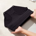 thumbnail image 5 of Cotton Hipster Panties Women 6-Pack Soft Full Coverage Mid Rise Underwear Comfortable Breathable(Black,XL), 5 of 6