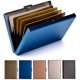 thumbnail image 1 of Paquete de 2 tarjeteros de crédito RFID de metal, funda protectora de acero inoxidable para tarjetas de crédito para hombres o mujeres oso de fresa Electrónica, 1 of 5