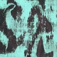 thumbnail image 1 of Ahgly Company Indoor Square Abstract Turquoise Blue Modern Area Rugs, 5' Square, 1 of 4
