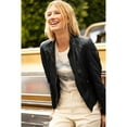 thumbnail image 2 of Mauritius Women's Genuine Leather Jacket Black (Black, L), 2 of 4