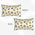 thumbnail image 4 of Kdxio Cotton Pillow Cases 16"x24" Pillowcases,Soft and Breathable Bedroom Pillow Cases-Travel Elements, 4 of 8