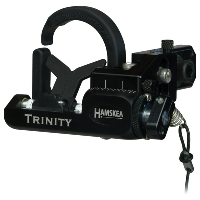 Hamskea 211772 Bowhunter Trinity Hunter Pro RH Micro Tune Flèche Repose, Noir